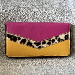 Pink & Merigold | Gia Multi Leather and Hide Wallet